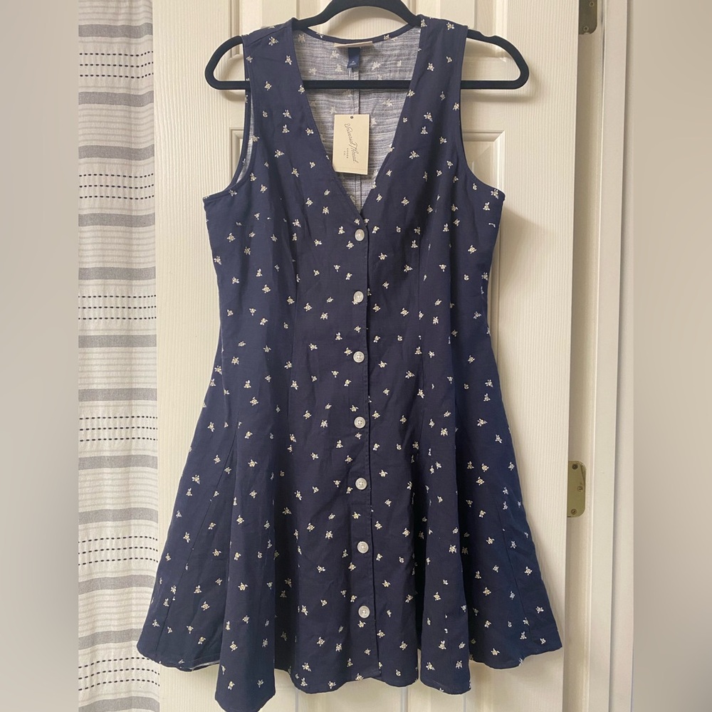 Universal Thread Sleeveless Button-Down Floral Dr… - image 16